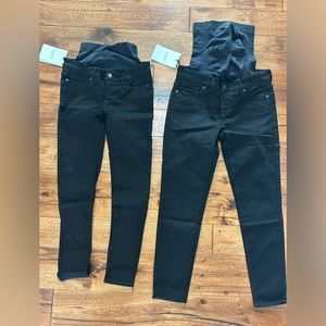 BLANQI Denim Maternity Belly Support Skinny Jeans NWT